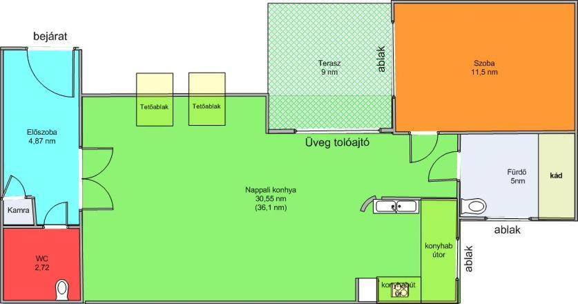 Hb Downtown Sunny Apartman Budapešť Exteriér fotografie